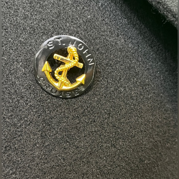 St. John 100% Cashmere Pea Coat - Picture 4 of 13